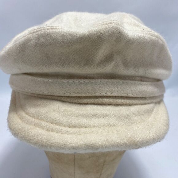 Fiddlers Dutch Boy White Wool Cap Hat Aegean Greece Fisherman Sailor Ethnic 22" - Picture 2 of 10